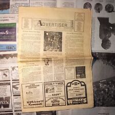 Contoocook Valley Advertiser Antrim NH Sept 29 1982 Newspaper picture