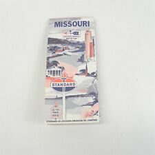 VINTAGE 1966 STANDARD OIL COMPANY TRAVEL TOURING MAP OF MISSOURI 18