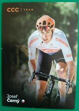 CYCLING Cycling Card Wielerkaart JOSEF CERNY (CCC Reno 2017) picture