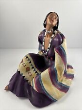 Adelbert Americana Josephina Hand Painted Sculpture *NOT NATIVE AMERICAN MADE* picture