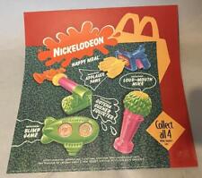 Vintage McDonald’s Happy Meal Nickelodeon Translite Advertising Sign picture