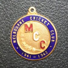 Vintage Collectable  Melbourne Cricket Club Medallion 1941-42 No 1852 picture