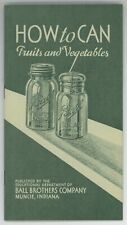 Ball Preserving Canning Recipe Book HOW TO CAN FRUITS & VEGETABLES Blue picture
