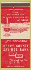 Matchbook Cover - Henry County Savings Bank Mount Pleasant IA 30 Strike picture