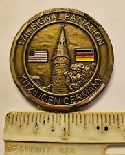 17th Signal Battalion, Kitzingen, Germany Military Challenge Coin picture