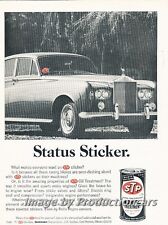 1966 Rolls Royce STP Motor Oil Original Advertisement Print Art Car Ad J726 picture
