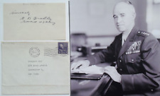 General Omar Nelson Bradley World War II Commander War Dated Signed Autograph picture