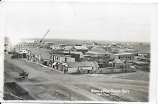 RPPC Birdseye View of Conrad Montana in 1910 from a Coal Chute – Dry Town picture