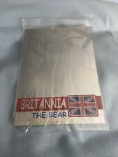 Britannia The Bear Official Collectors Card/blue picture