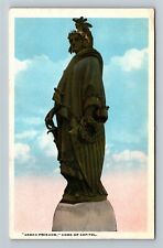Washington D.C. -Armed Freedom Statue on Dome of Capital Vintage Postcard picture