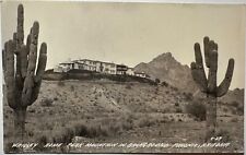 William Wrigley's Winter Cottage Chewing Gum Phoenix Arizona RPPC Postcard picture
