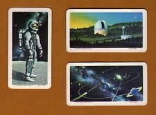 1969 Brooke Bond Red Rose Tea Series 12 ... The Space Age 3 Card Lot ... NrMt picture