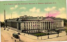 Vintage Postcard- 61585. US TREASURY WASHINGTON DC. Posted 1910 picture