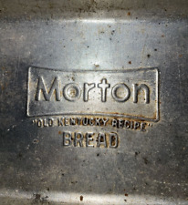 Morton Kentucky Bread Loaf Pan metal USA Old Kentucky Recipe vintage  picture