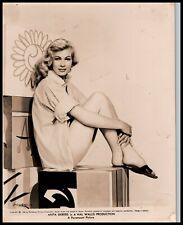 Voluptuous Blonde Bombshell Anita Ekberg 1955 CHEESECAKE SWIMSUIT Orig PHOTO 526 picture