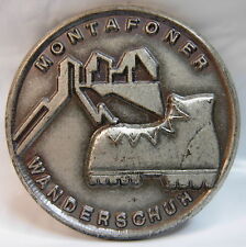 Montafoner Wanderschuh Silvertone Finish used Hat Lapel Pin Tie Tac HP1529 picture