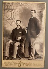 1891 Mike King Kelly Killers MLB Battery  Cannonball Crane Baseball Cabinet Card picture