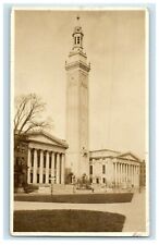 1914 City Hall Symphony Springfield Campenile Tower MA RPPC Photo Postcard picture