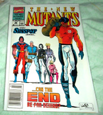Marvel THE NEW MUTANTS (1991) #99 VF 1st Feral & Shatterstar picture