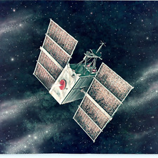 c1960s Unknown Space Satellite Illustration 10
