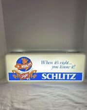 Schlitz Beer Sign Vintage picture