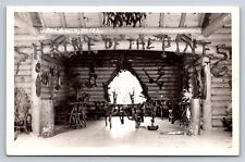 Postcard MI Baldwin Michigan Shrine Of The Pines Lodge Interior RPPC Photo AN21 picture