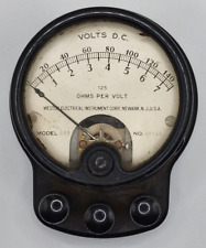 Vintage Weston Electrical Instrument Corp VOLTS D.C. Newark NJ USA Model 489 picture