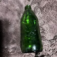 Vintage 1976 Bicentennial 7 UP 16 oz Glass Bottle - American Eagle. picture