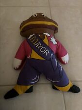 Vintage Rare 70s McDonald’s Mayor McCheese Plush Advertising Doll NM picture