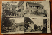 4-panel Fruss aus Weinburg, GERMANY feldpost 1915 postcard picture
