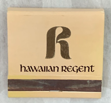 Matchbook Hawaiian Regent Hotel Kalakaua Honolulu Hawaii  #0084 picture