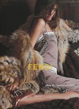 woman's FOOT Ankle LEG 1-Page Magazine Clipping - FENDI Eugenia Volodina picture