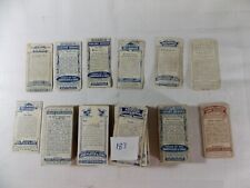 Lot of 183 Mixed Cigarette Cards 1900's 1910s Players & Wills picture