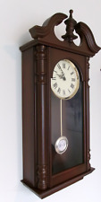Sligh Wall Clock with NEW Dual Chime Quartz Movement Excellent Condition picture