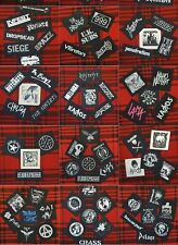 PATCHES PUNK ROCK A to Z Sew On Hardcore metal crust anarcho grind straight edge picture