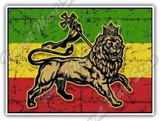 Rasta Flag Lion Bob Marley Reggae Car Bumper Window Vinyl Sticker Decal 5