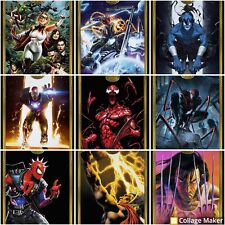 Topps Marvel Collect FULL SET Sterling '24 Series 1 Alloy Gold SR carnage award picture
