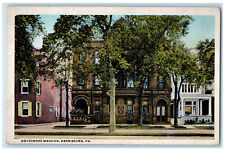 c1920s Front View Governors Mansion Harrisburg Pennsylvania PA Unposted Postcard picture