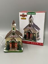 Lemax Conventry Cove Christmas Village 1Wayside Church Lighted Building 2018 picture