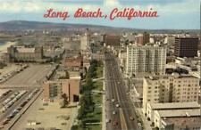 Long Beach,CA Los Angeles County California Golden West Chrome Postcard Vintage picture