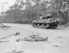 WW2 WWII Photo M10 Tank Destroyer  in Action in Germany World War Two / 2108 picture