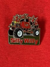 Silly Willy Monster Fire Truck collectible lapel pin tie tack, hatpin museum 4X4 picture