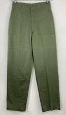 Vintage Army Military Trouser Pants Men’s 29x30 OG 507 Utility Green picture