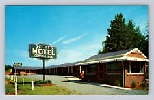 Cartersville GA-Georgia, Scott's Motel, Advertising, Antique, Vintage Postcard picture