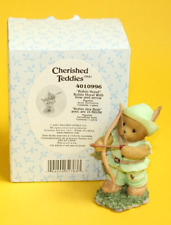 Enesco Hillman Family Cherished Teddies Robin Hood with Bow & Arrow 2007 picture