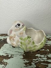 Vintage Ceramic Holland Molds Bunny Rabbit Cabbage  Bowl”read” picture
