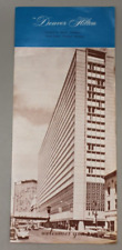 Vintage 1950's DENVER HILTON HOTEL Advertising Brochure picture