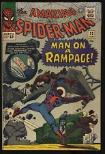 Amazing Spider-Man #32 FN+ 6.5 Stan Lee Steve Ditko Art Marvel 1966 picture