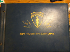 C1960's Photo album My Tour in Europe empty some beer labels picture