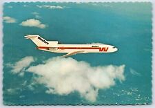Airplane Postcard Western Airlines Boeing 727 Dexter Press CU1 picture